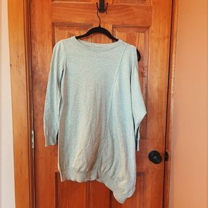 All Saints Cold Shoulder Sweater (Mini Dress or Oversized Top)